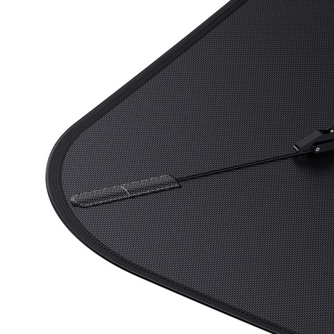 Osłona przeciwsłoneczna Baseus CoolRide BS-CN013 parasolka - czarna Osłona przeciwsłoneczna Baseus CoolRide BS-CN013 parasolka - czarna