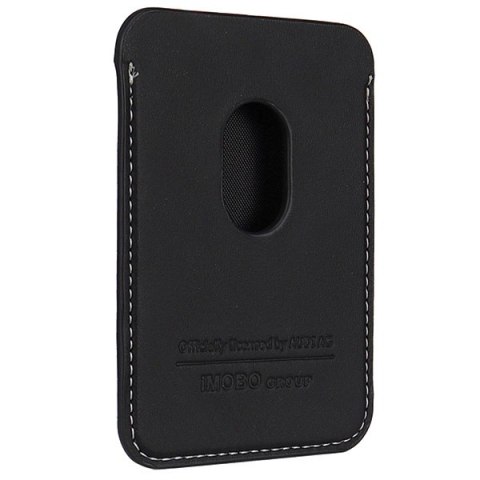 Portfel magnetyczny Audi Synthetic Leather kompatybilny z MagSafe - czarny