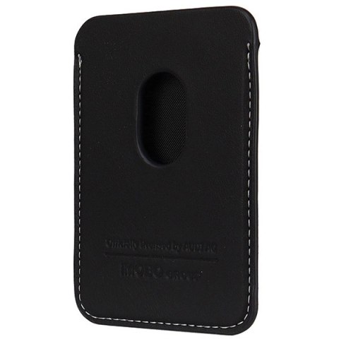 Portfel magnetyczny Audi Synthetic Leather kompatybilny z MagSafe - czarny