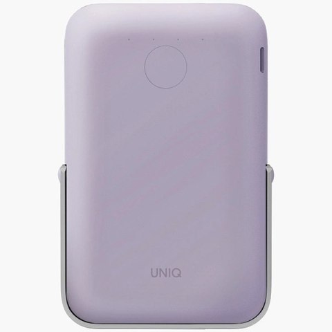 Powerbank UNIQ Hoveo magnetyczny 5000mAh USB-C 20W PD - fioletowy Powerbank UNIQ Hoveo magnetyczny 5000mAh USB-C 20W PD - fioletowy
