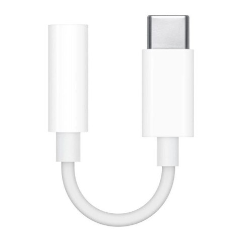 Adapter audio Apple MU7E2ZM/A USB-C - mini jack 3.5 mm - biały Adapter audio Apple MU7E2ZM/A USB-C - mini jack 3.5 mm - biały