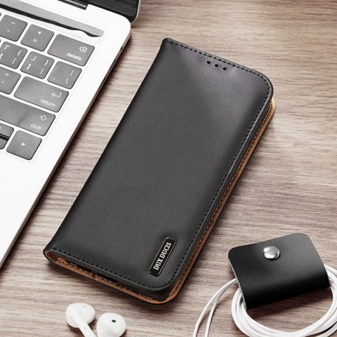 Dux Ducis Hivo etui Samsung Galaxy S23 Ultra pokrowiec z klapką portfel podstawka blokada RFID czerwone Dux Ducis Hivo etui Samsung Galaxy S23 Ultra pokrowiec z klapką portfel podstawka blokada RFID czerwone