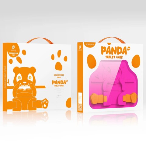 Dux Ducis Panda bezpieczne dla dzieci dziecięce miękkie etui do Xiaomi Pad 5 Pro / Pad 5 różowy Dux Ducis Panda bezpieczne dla dzieci dziecięce miękkie etui do Xiaomi Pad 5 Pro / Pad 5 różowy