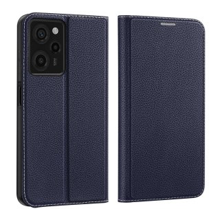 Dux Ducis Skin X2 etui do Xiaomi Redmi Note 12 Pro / Poco X5 Pro 5G pokrowiec z klapką portfel podstawka niebieskie