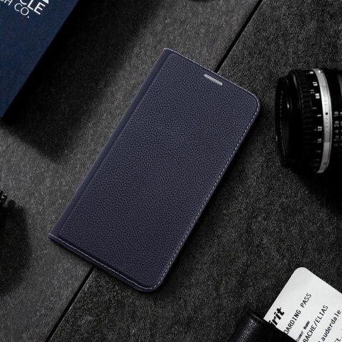 Dux Ducis Skin X2 etui do Xiaomi Redmi Note 12 Pro / Poco X5 Pro 5G pokrowiec z klapką portfel podstawka niebieskie