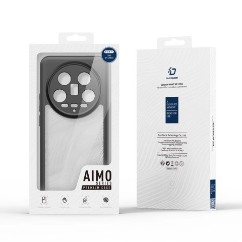 Etui Dux Ducis Aimo na Xiaomi 14 Ultra - czarne Etui Dux Ducis Aimo na Xiaomi 14 Ultra - czarne