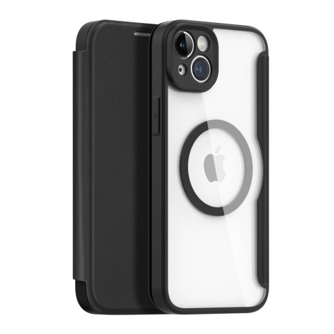 Etui Dux Ducis Skin X Pro na iPhone 14 Plus z MagSafe i klapką - czarne Etui Dux Ducis Skin X Pro na iPhone 14 Plus z MagSafe i klapką - czarne