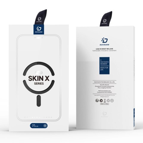Etui Dux Ducis Skin X Pro na iPhone 14 Plus z MagSafe i klapką - czarne Etui Dux Ducis Skin X Pro na iPhone 14 Plus z MagSafe i klapką - czarne