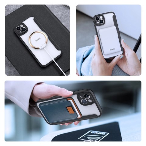 Etui Dux Ducis Skin X Pro na iPhone 14 Plus z MagSafe i klapką - czarne Etui Dux Ducis Skin X Pro na iPhone 14 Plus z MagSafe i klapką - czarne