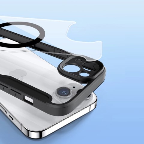 Etui Dux Ducis Skin X Pro na iPhone 14 Plus z MagSafe i klapką - czarne Etui Dux Ducis Skin X Pro na iPhone 14 Plus z MagSafe i klapką - czarne