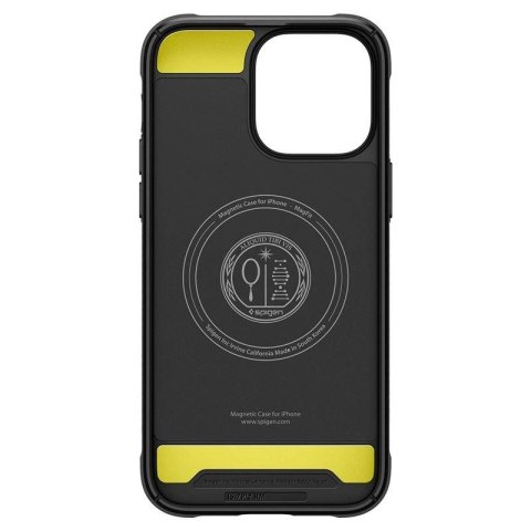 Etui Spigen Rugged Armor Mag z MagSafe na iPhone 14 Pro Max - czarny mat Etui Spigen Rugged Armor Mag z MagSafe na iPhone 14 Pro Max - czarny mat