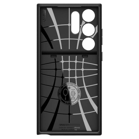 Etui Spigen Slim Armor CS na Samsung Galaxy S23 Ultra - czarne Etui Spigen Slim Armor CS na Samsung Galaxy S23 Ultra - czarne