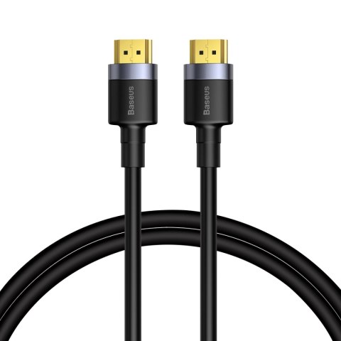 Kabel Baseus Cafule HDMI / HDMI 2.0 4K 60 Hz 3D 18 Gbps 1m - czarny Kabel Baseus Cafule HDMI / HDMI 2.0 4K 60 Hz 3D 18 Gbps 1m - czarny