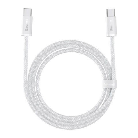 Kabel Baseus Dynamic Series USB-C / USB-C 100W 1 m - biały Kabel Baseus Dynamic Series USB-C / USB-C 100W 1 m - biały