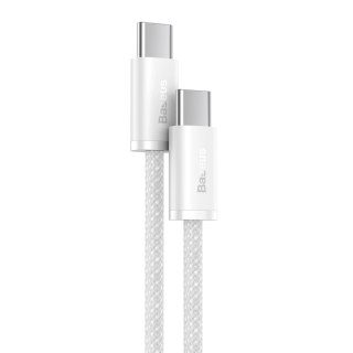 Kabel Baseus Dynamic Series USB-C / USB-C 100W 1 m - biały