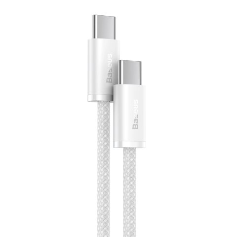Kabel Baseus Dynamic Series USB-C / USB-C 100W 1 m - biały Kabel Baseus Dynamic Series USB-C / USB-C 100W 1 m - biały