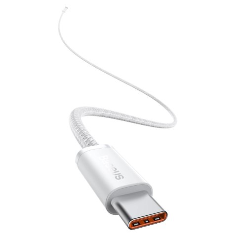 Kabel Baseus Dynamic Series USB-C / USB-C 100W 1 m - biały Kabel Baseus Dynamic Series USB-C / USB-C 100W 1 m - biały