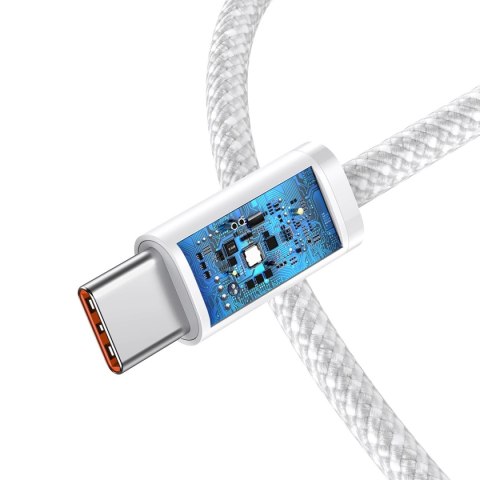 Kabel Baseus Dynamic Series USB-C / USB-C 100W 1 m - biały Kabel Baseus Dynamic Series USB-C / USB-C 100W 1 m - biały