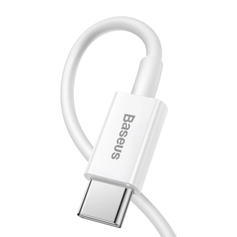 Kabel Baseus Superior Series USB-C / Lightning PD 20W 2 m - biały Kabel Baseus Superior Series USB-C / Lightning PD 20W 2 m - biały