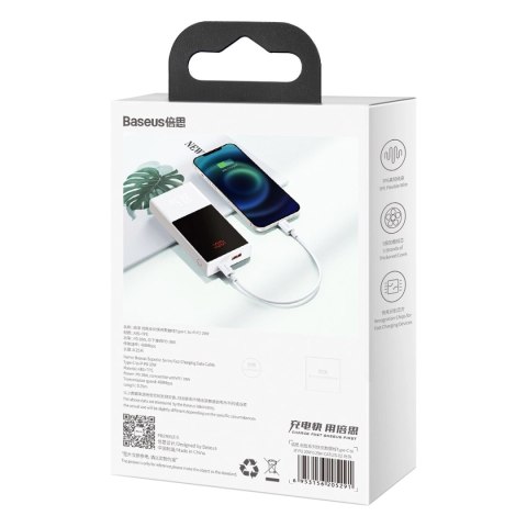 Kabel Baseus Superior Series USB-C / Lightning PD 20W 2 m - biały Kabel Baseus Superior Series USB-C / Lightning PD 20W 2 m - biały
