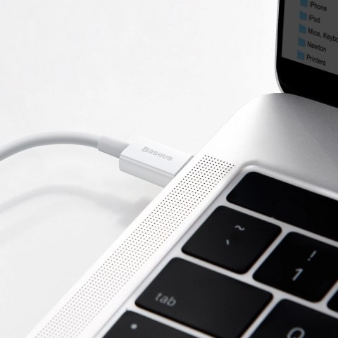 Kabel Baseus Superior Series USB-C / Lightning PD 20W 2 m - biały Kabel Baseus Superior Series USB-C / Lightning PD 20W 2 m - biały