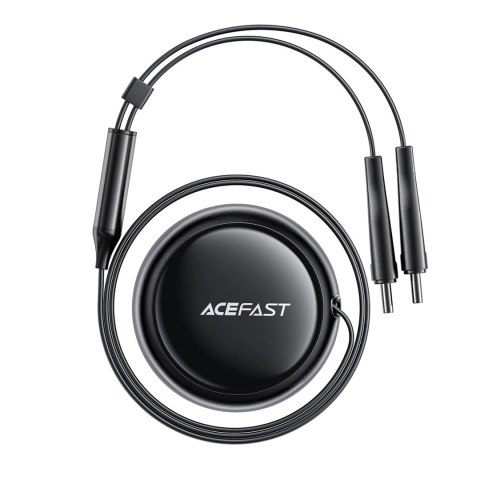 Ładowarka Acefast B13 samochodowa 53W USB-A / 2 kable rozwijane USB-C - czarna Ładowarka Acefast B13 samochodowa 53W USB-A / 2 kable rozwijane USB-C - czarna