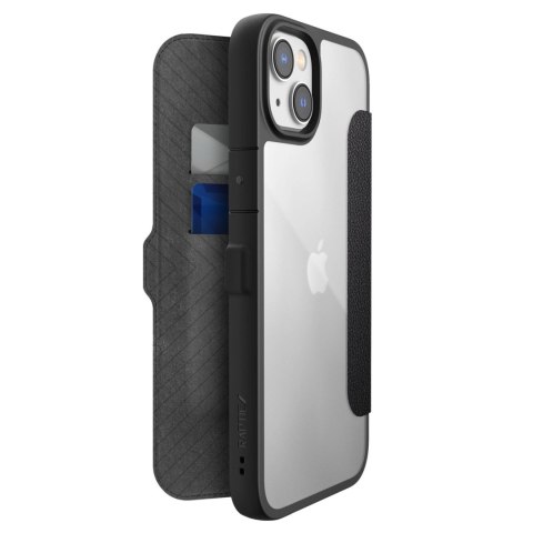 Raptic X-Doria Urban Folio Case etui iPhone 14 Plus pokrowiec z klapką czarny Raptic X-Doria Urban Folio Case etui iPhone 14 Plus pokrowiec z klapką czarny