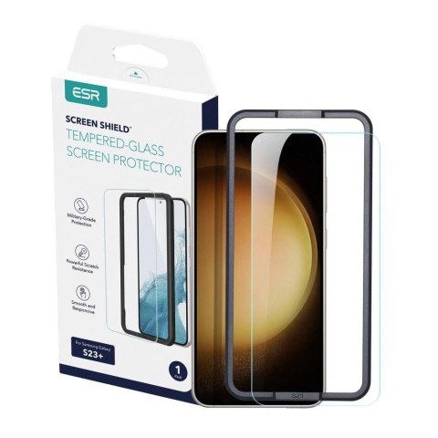 SZKŁO HARTOWANE ESR SCREEN SHIELD GALAXY S23+ PLUS CLEAR SZKŁO HARTOWANE ESR SCREEN SHIELD GALAXY S23+ PLUS CLEAR
