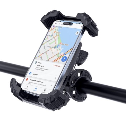 Uchwyt Acefast D23 rowerowy na telefon 4,5-6,7" - czarny Uchwyt Acefast D23 rowerowy na telefon 4,5-6,7" - czarny
