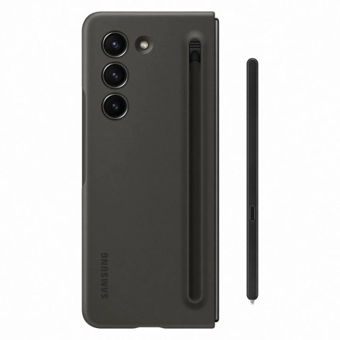 Zestaw etui silikonowe do Samsung Galaxy Z Fold 5 Slim Case + ładowarka sieciowa USB C 25W - czarny Zestaw etui silikonowe do Samsung Galaxy Z Fold 5 Slim Case + ładowarka sieciowa USB C 25W - czarny