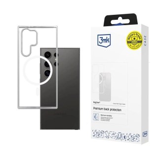 Etui 3mk MagCase z modułem magnetycznym na Samsung Galaxy S22 Ultra 5G - przezroczyste