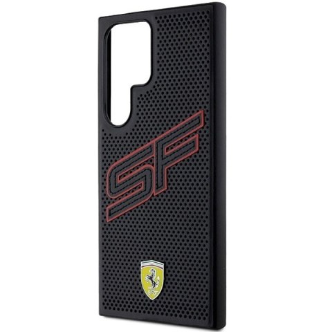 Etui Ferrari Big SF Perforated na Samsung Galaxy S24 Ultra - czarne Etui Ferrari Big SF Perforated na Samsung Galaxy S24 Ultra - czarne