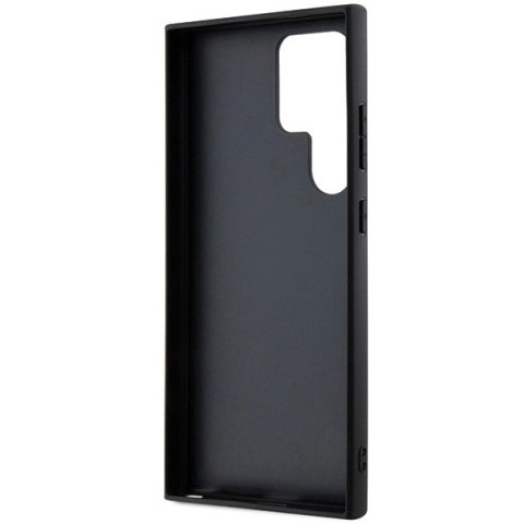 Etui Ferrari Carbon Stitched Bottom na Samsung Galaxy S24 Ultra - czarne Etui Ferrari Carbon Stitched Bottom na Samsung Galaxy S24 Ultra - czarne