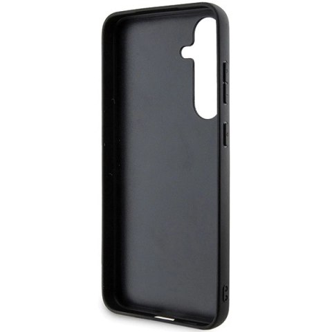 Etui Ferrari Carbon Stitched Bottom na Samsung Galaxy S24+ - czarne Etui Ferrari Carbon Stitched Bottom na Samsung Galaxy S24+ - czarne
