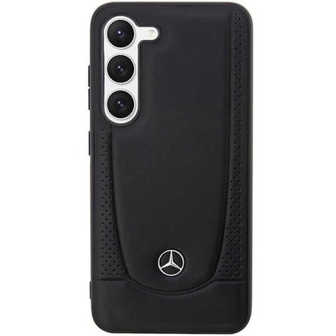 Etui Mercedes Leather Urban na Samsung Galaxy S23 FE - czarne Etui Mercedes Leather Urban na Samsung Galaxy S23 FE - czarne