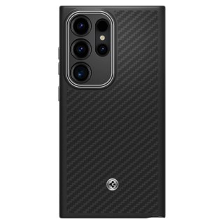 Etui Spigen Enzo Aramid na Samsung Galaxy S24 Ultra - czarny mat