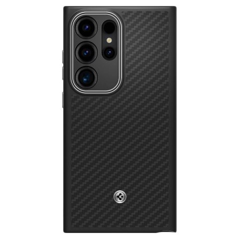 Etui Spigen Enzo Aramid na Samsung Galaxy S24 Ultra - czarny mat Etui Spigen Enzo Aramid na Samsung Galaxy S24 Ultra - czarny mat