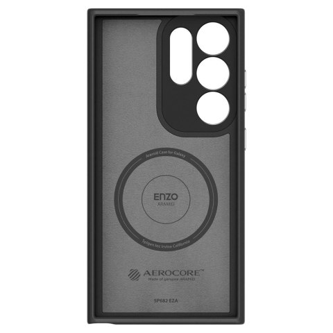 Etui Spigen Enzo Aramid na Samsung Galaxy S24 Ultra - czarny mat Etui Spigen Enzo Aramid na Samsung Galaxy S24 Ultra - czarny mat