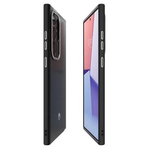 Etui Spigen Enzo Aramid na Samsung Galaxy S24 Ultra - czarny mat Etui Spigen Enzo Aramid na Samsung Galaxy S24 Ultra - czarny mat