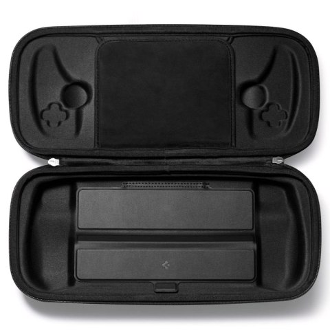 Etui Spigen Rugged Armor Pro na Sony Playstation Portal - czarne Etui Spigen Rugged Armor Pro na Sony Playstation Portal - czarne