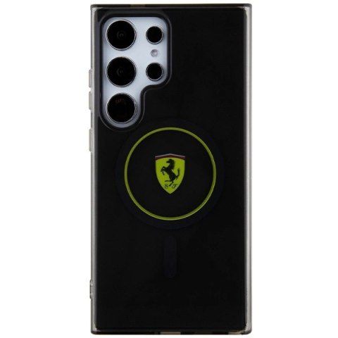 Ferrari FEHMS24LU3SMY S24 Ultra S928 żółty/yellow hardcase IML Smoked Inner Circle Line MagSafe Ferrari FEHMS24LU3SMY S24 Ultra S928 żółty/yellow hardcase IML Smoked Inner Circle Line MagSafe