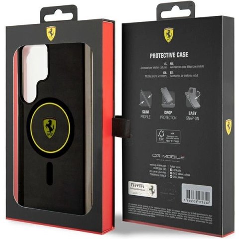 Ferrari FEHMS24LU3SMY S24 Ultra S928 żółty/yellow hardcase IML Smoked Inner Circle Line MagSafe Ferrari FEHMS24LU3SMY S24 Ultra S928 żółty/yellow hardcase IML Smoked Inner Circle Line MagSafe