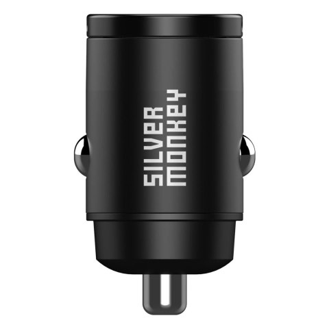 Ładowarka samochodowa Silver Monkey PD-CPCT30-SM 30W 1x USB-C PD - czarna Ładowarka samochodowa Silver Monkey PD-CPCT30-SM 30W 1x USB-C PD - czarna