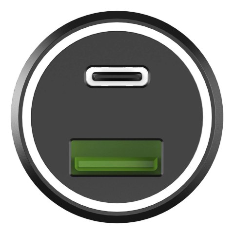 Ładowarka samochodowa Silver Monkey SMA078 1xUSB-C 1xUSB-A 45W PD QC - czarna Ładowarka samochodowa Silver Monkey SMA078 1xUSB-C 1xUSB-A 45W PD QC - czarna