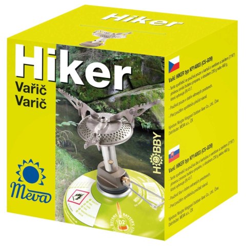Najlżejsza kuchenka turystyczna na kartusze gazowe (zawór lub gwint) HIKER 70gram 2.4kW Najlżejsza kuchenka turystyczna na kartusze gazowe (zawór lub gwint) HIKER 70gram 2.4kW