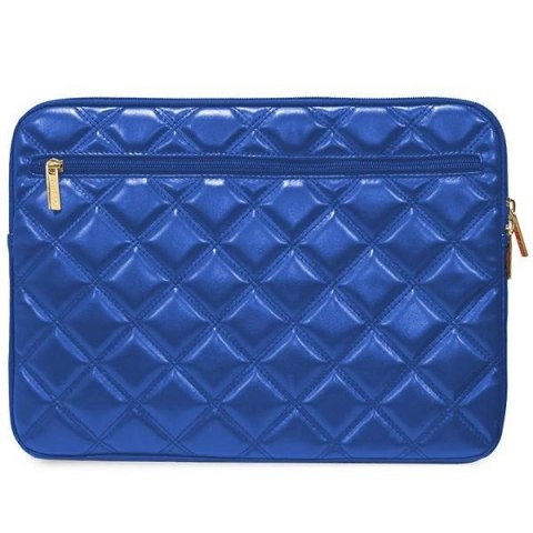 Pokrowiec Guess Quilted 4G na laptopa 14" - niebieski Pokrowiec Guess Quilted 4G na laptopa 14" - niebieski