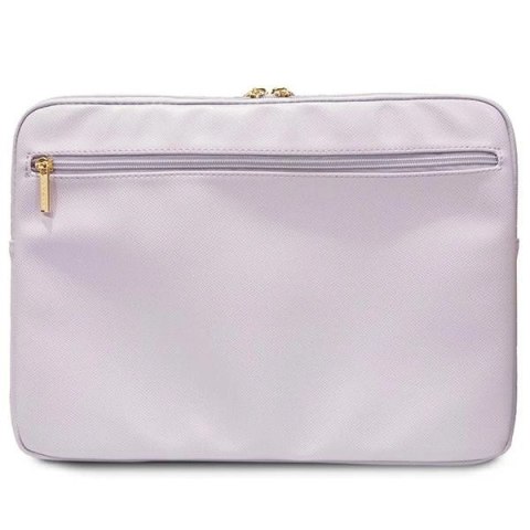 Pokrowiec Guess Triangle 4G na laptopa 14" - fioletowy Pokrowiec Guess Triangle 4G na laptopa 14" - fioletowy