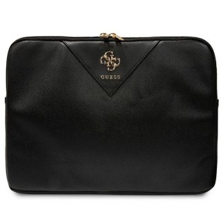 Pokrowiec Guess Triangle 4G na laptopa 16" - czarny
