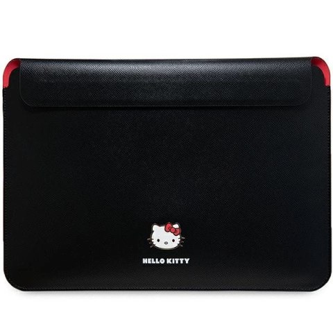 Pokrowiec Hello Kitty PU Metal Logo na laptopa 14" - czarny Pokrowiec Hello Kitty PU Metal Logo na laptopa 14" - czarny