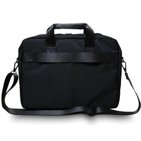 Torba BMW Carbon & Blue Stripe na laptopa 16" - czarna